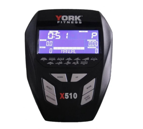 Орбітрек електромагнітний York Fitness X510 чорний Орбітрек електромагнітний York Fitness X510 чорний