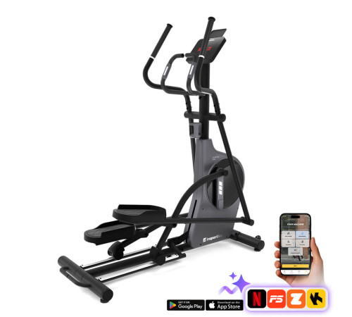 Орбітрек inSPORTline ZenStride 600 сіро-чорний