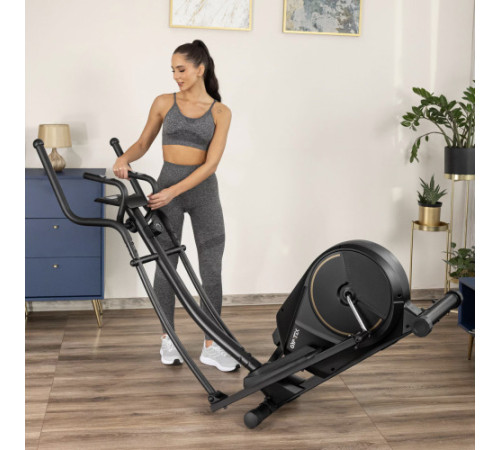 Орбітрек магнітний Gymtek XC1500 чорно-золотистий