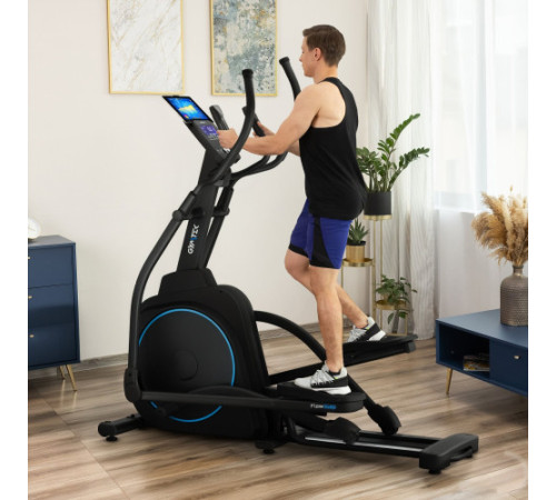 Орбітрек електромагнітний Gymtek XCF7500 чорно-синій