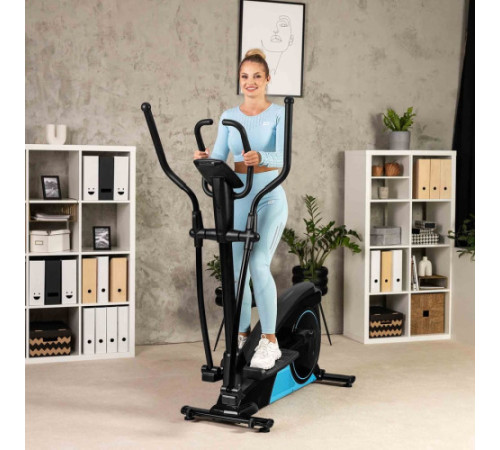 Орбітрек електромагнітний Hop-Sport HS-060C Blaze iConsole+ чорно-синій