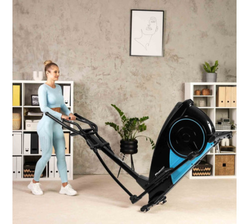Орбітрек електромагнітний Hop-Sport HS-060C Blaze iConsole+ чорно-синій