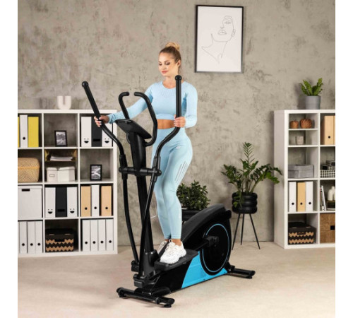 Орбітрек електромагнітний Hop-Sport HS-060C Blaze iConsole+ чорно-синій