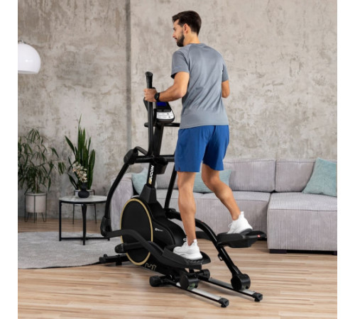 Орбітрек Hop-Sport HS-250CF Jucon чорно-золотистий