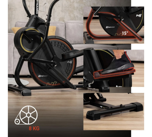 Орбітрек Hop-Sport HS-450B Dynamic чорно-золотистий