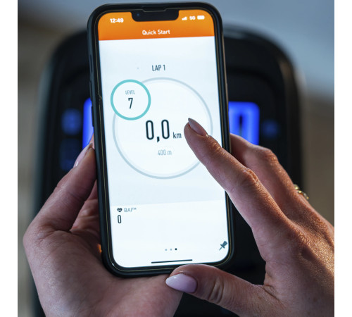 Орбітрек електромагнітний RACER-X THUNDER чорний