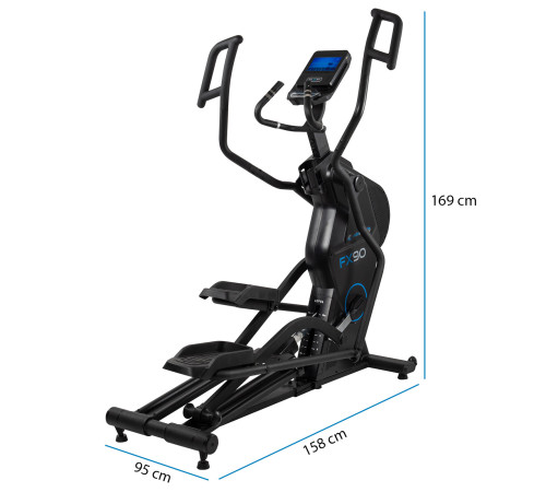 Орбітрек магнітний Cardiostrong FX90 Touch чорний