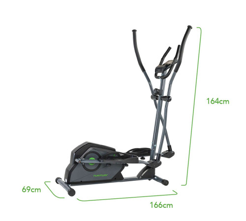 Орбітрек магнітний Tunturi Cardio Fit C30 чорний