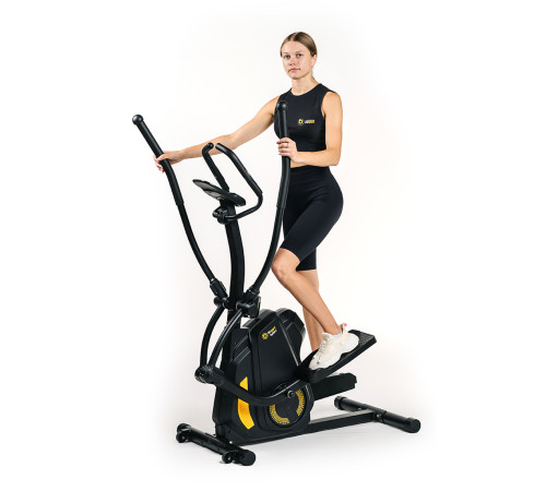 Орбітрек електромагнітний Besport BS-1105 TOPHILL-E чорно-жовтий Орбітрек електромагнітний Besport BS-1105 TOPHILL-E чорно-жовтий