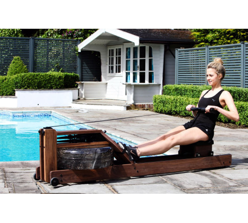 Веслувальний тренажер водний WaterRower Classic S4 Wallnut коричневий Веслувальний тренажер водний WaterRower Classic S4 Wallnut коричневий