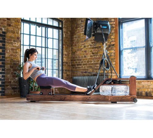 Веслувальний тренажер водний WaterRower Classic S4 Wallnut коричневий Веслувальний тренажер водний WaterRower Classic S4 Wallnut коричневий