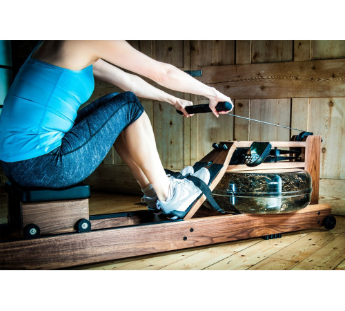 Веслувальний тренажер водний WaterRower Classic S4 Wallnut коричневий Веслувальний тренажер водний WaterRower Classic S4 Wallnut коричневий