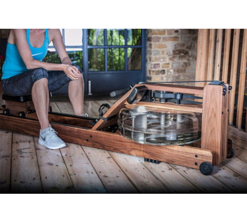 Веслувальний тренажер водний WaterRower Classic S4 Wallnut коричневий Веслувальний тренажер водний WaterRower Classic S4 Wallnut коричневий