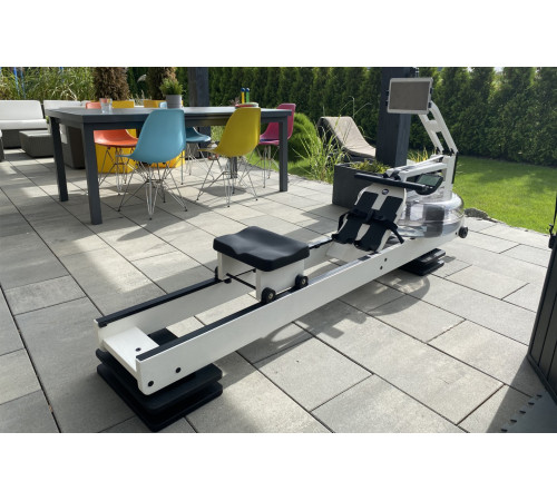 Веслувальний тренажер водний WaterRower Blanc S4 Oak білий Веслувальний тренажер водний WaterRower Blanc S4 Oak білий
