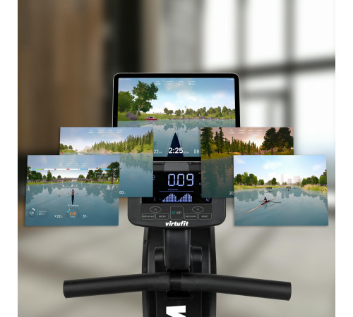 Веслувальний тренажер повітряно-магнітний VIRTUFIT ELITE