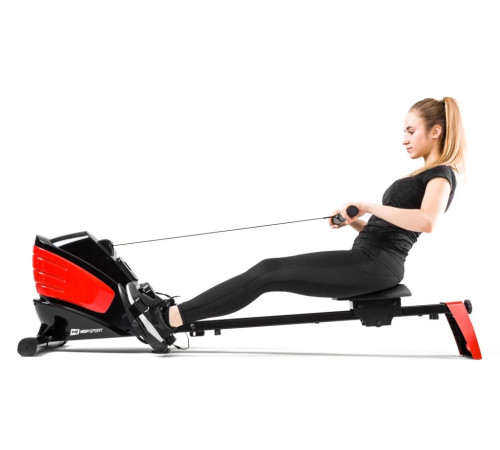 Веслувальний тренажер магнітний Hop-Sport HS-060R Cross червоний Веслувальний тренажер магнітний Hop-Sport HS-060R Cross червоний