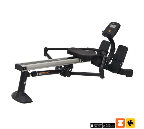 Веслувальний тренажер гідравлічний inSPORTline Power Master X чорний