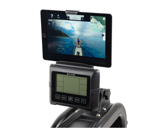 Веслувальний тренажер Cardiostrong Baltic Rower Pro чорний