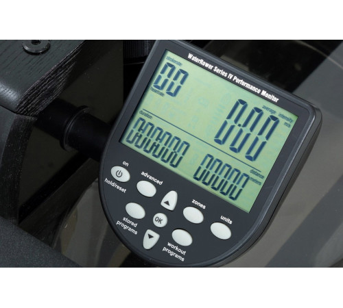 Веслувальний тренажер водний WaterRower Shadow S4 Ash чорний Веслувальний тренажер водний WaterRower Shadow S4 Ash чорний