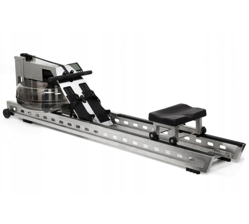 Веслувальний тренажер водний WaterRower S1 LoRise S4 Steel сірий Веслувальний тренажер водний WaterRower S1 LoRise S4 Steel сірий