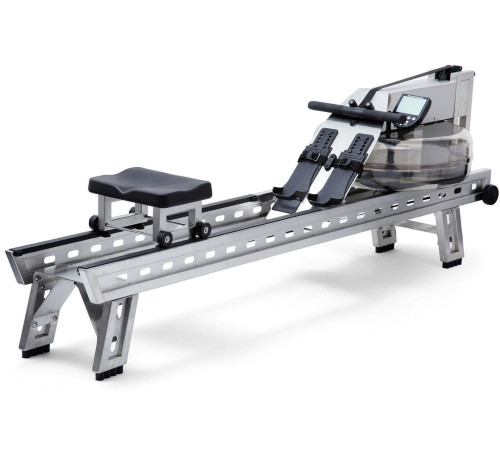 Веслувальний тренажер водний WaterRower S1 HiRise S4 Steel сірий Веслувальний тренажер водний WaterRower S1 HiRise S4 Steel сірий