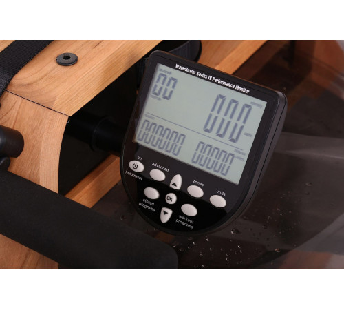 Веслувальний тренажер водний WaterRower Oxbridge S4 Cherry жовтий Веслувальний тренажер водний WaterRower Oxbridge S4 Cherry жовтий