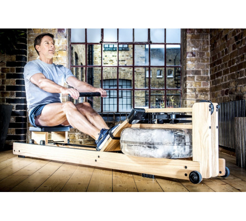 Веслувальний тренажер водний WaterRower S4 Oak жовтий Веслувальний тренажер водний WaterRower S4 Oak жовтий