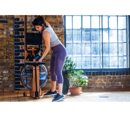 Веслувальний тренажер водний WaterRower S4 Oak жовтий Веслувальний тренажер водний WaterRower S4 Oak жовтий