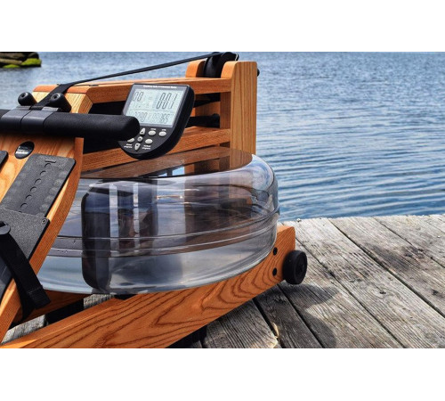 Веслувальний тренажер водний WaterRower S4 Oak жовтий Веслувальний тренажер водний WaterRower S4 Oak жовтий