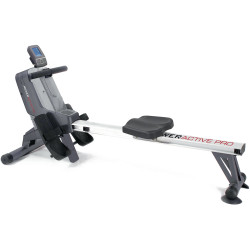 Веслувальний тренажер магнітний Toorx Rower Active Pro (ROWER-ACTIVE-PRO) сірий