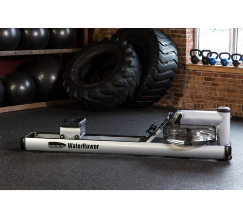 Веслувальний тренажер водний WaterRower M1 LoRise S4 Aluminum сірий Веслувальний тренажер водний WaterRower M1 LoRise S4 Aluminum сірий