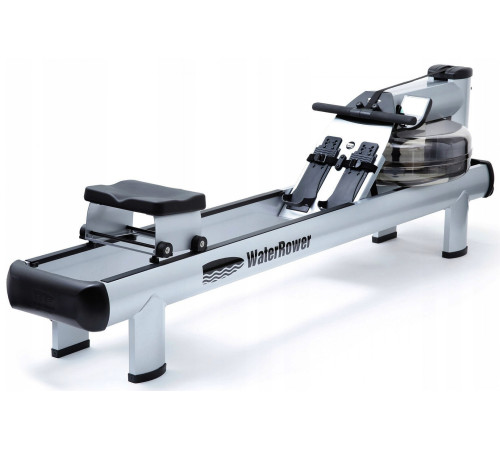 Веслувальний тренажер водний WaterRower M1 HiRise S4 Aluminum сірий Веслувальний тренажер водний WaterRower M1 HiRise S4 Aluminum сірий