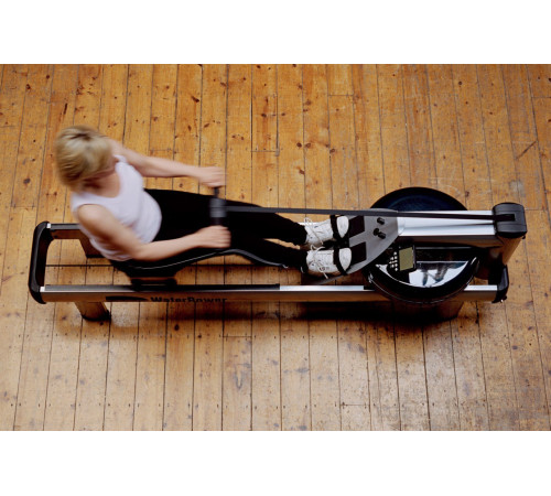 Веслувальний тренажер водний WaterRower M1 HiRise S4 Aluminum сірий Веслувальний тренажер водний WaterRower M1 HiRise S4 Aluminum сірий