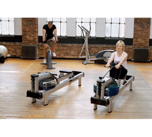 Веслувальний тренажер водний WaterRower M1 HiRise S4 Aluminum сірий Веслувальний тренажер водний WaterRower M1 HiRise S4 Aluminum сірий