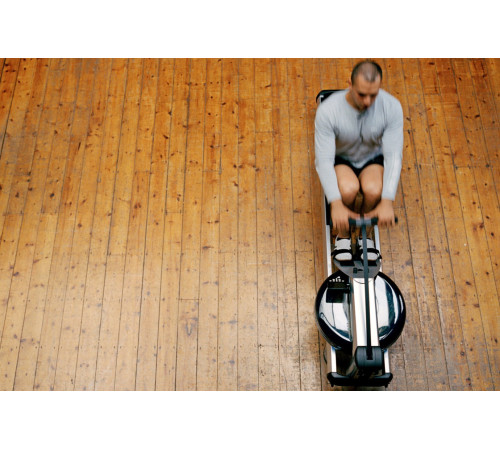 Веслувальний тренажер водний WaterRower M1 HiRise S4 Aluminum сірий Веслувальний тренажер водний WaterRower M1 HiRise S4 Aluminum сірий
