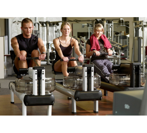 Веслувальний тренажер водний WaterRower M1 HiRise S4 Aluminum сірий Веслувальний тренажер водний WaterRower M1 HiRise S4 Aluminum сірий