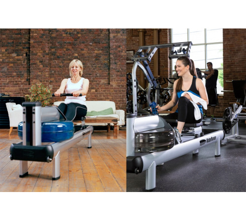 Веслувальний тренажер водний WaterRower M1 HiRise S4 Aluminum сірий Веслувальний тренажер водний WaterRower M1 HiRise S4 Aluminum сірий