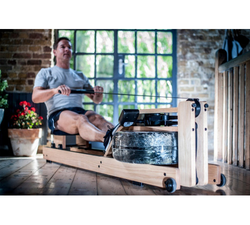 Веслувальний тренажер водний WaterRower Natural S4 Ash жовтий Веслувальний тренажер водний WaterRower Natural S4 Ash жовтий