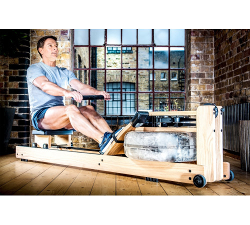 Веслувальний тренажер водний WaterRower Natural S4 Ash жовтий Веслувальний тренажер водний WaterRower Natural S4 Ash жовтий