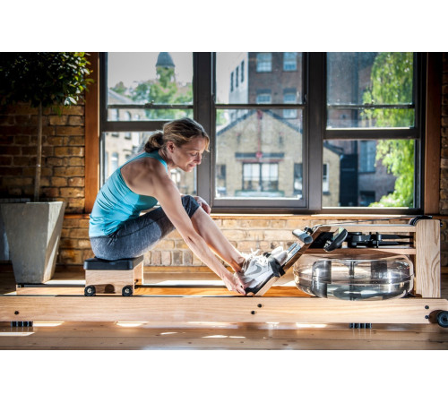 Веслувальний тренажер водний WaterRower Natural S4 Ash жовтий Веслувальний тренажер водний WaterRower Natural S4 Ash жовтий