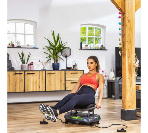 Вібраційна платформа Tunturi Cardio Fit V10, чорна
