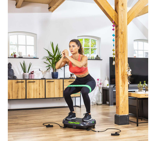 Вібраційна платформа Tunturi Cardio Fit V10, чорна