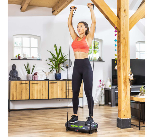 Вібраційна платформа Tunturi Cardio Fit V10, чорна