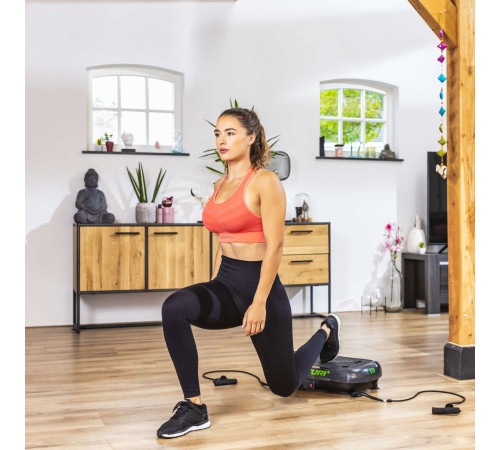 Вібраційна платформа Tunturi Cardio Fit V10, чорна