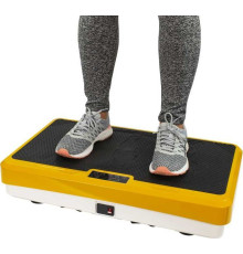 Вібраційна платформа Fitness King Vibro Form чорно-жовта