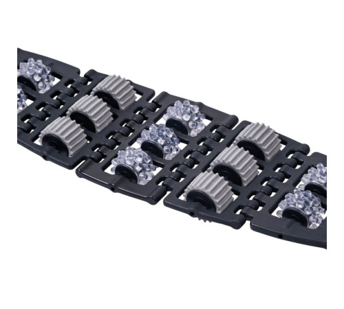 Вібраційний масажний пояс inSPORTline TrimBelt чорний