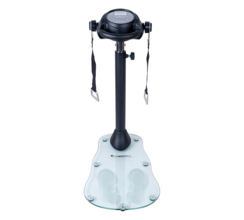 Вібраційний масажний пояс inSPORTline TrimBelt чорний