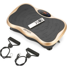 Вібраційна платформа GYMTEK XP500, чорно-золотиста