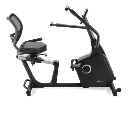 Велотренажер горизонтальний електромагнітний Gymtek XBR8000, чорний
