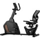 Велотренажер горизонтальний магнітний Gymtek XBR5000, чорний